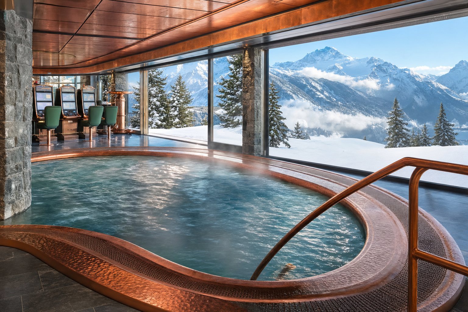 Panoramabad der AlpSPA